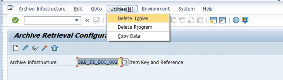 Clear Entries From ZARIX* Tables – NA2SAP